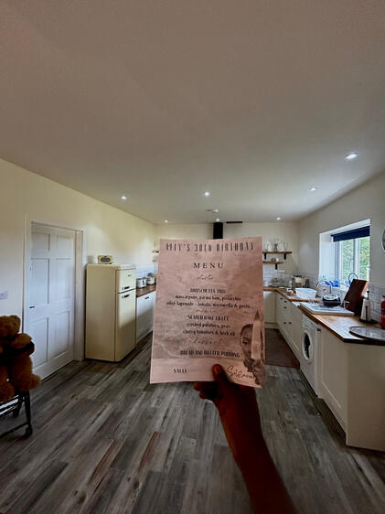 Personalised Menu Personalised Menu