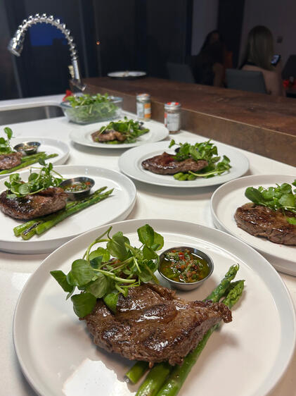 Sirloin & Chimmichuri Sauce Sirloin & Chimmichuri Sauce