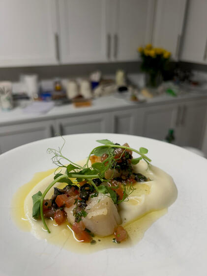 Seared Scallops Seared Scallops
